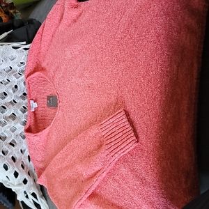 Pure Jill by J.Jill women's size L Salmon colored sweater
